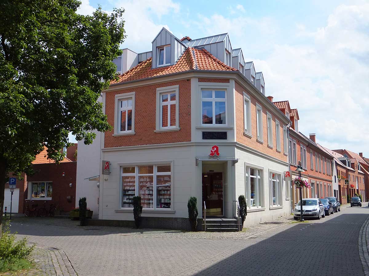 Aussenansicht Rathaus Apotheke Telgte